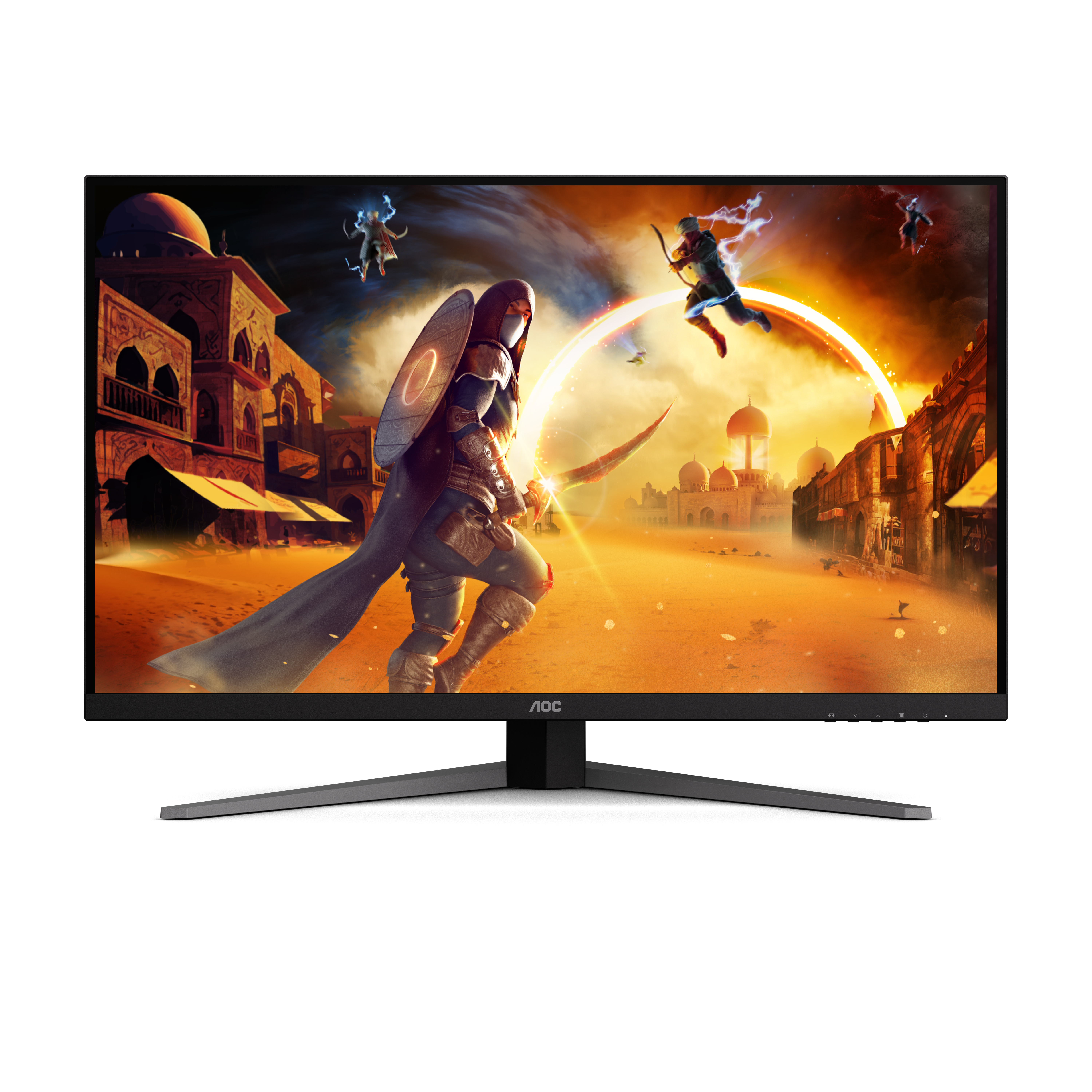 AOC G4 U32G4U computer monitor 80 cm (31.5) 3840 x 2160 pixels 4K Ultra HD Black, Red