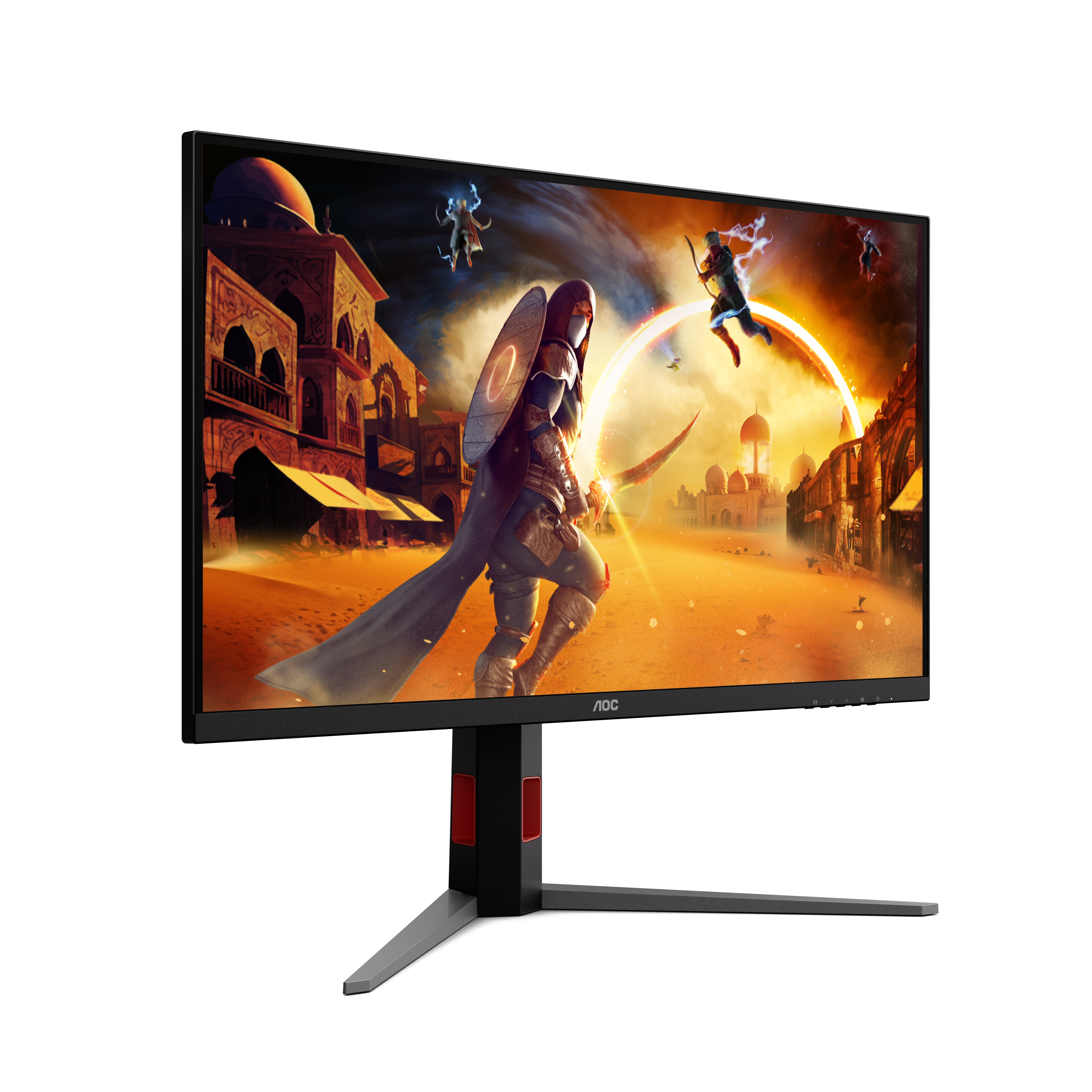 AOC G4 U32G4U computer monitor 80 cm (31.5) 3840 x 2160 pixels 4K Ultra HD Black, Red