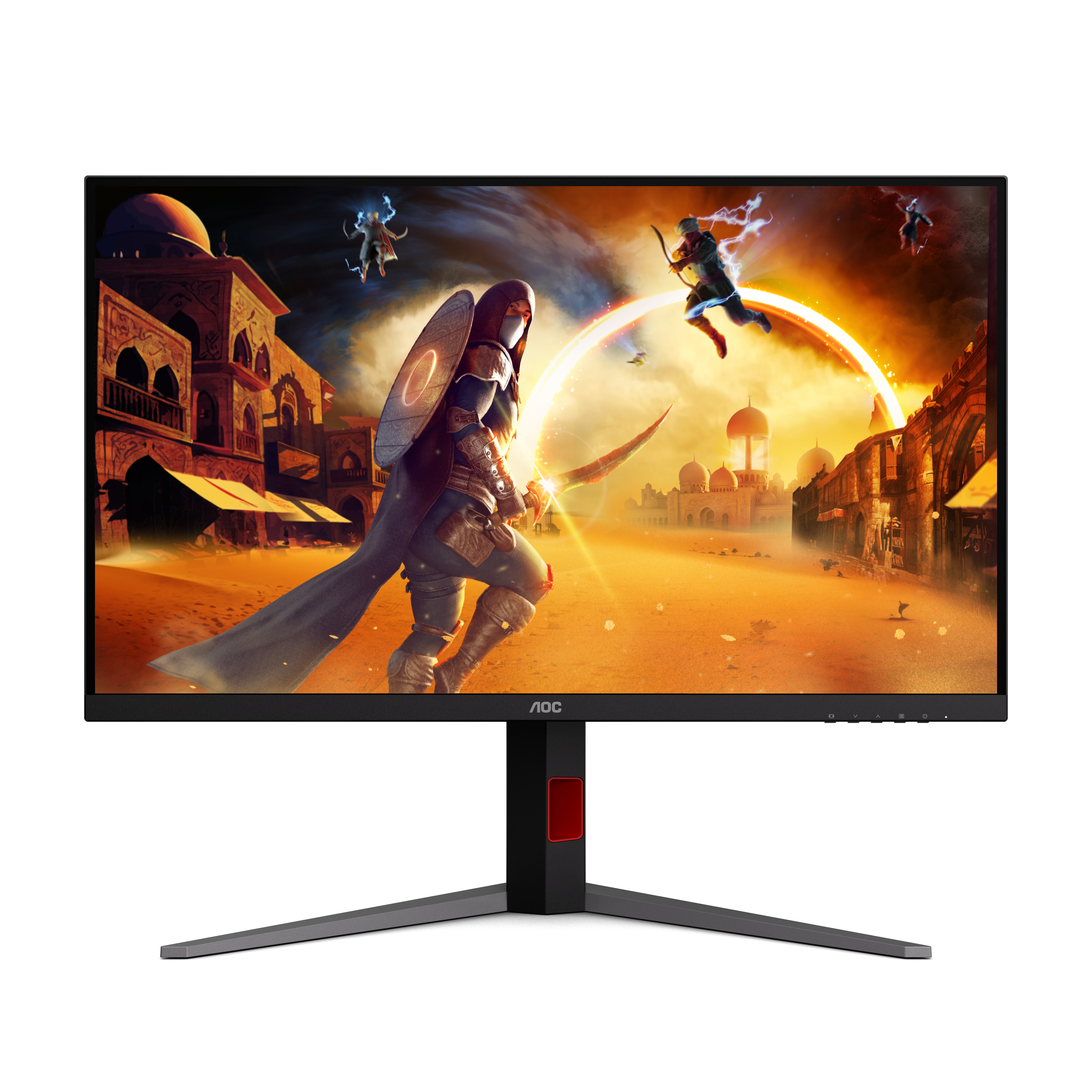 AOC G4 U32G4U computer monitor 80 cm (31.5) 3840 x 2160 pixels 4K Ultra HD Black, Red