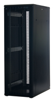 Rockstable 37 HE 19 Serverschrank mit Gitternetzt�ren - Freistehendes Gestell - 37U - 800 kg - Sperrschloss - Ablageschienen - Verstellbare F��e