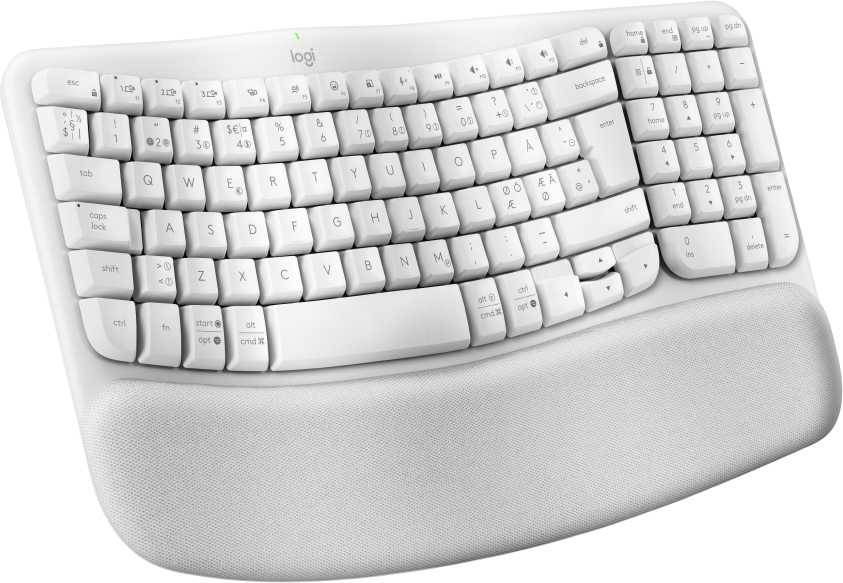 Logitech Ergo Series - Tastatur - mit gepolsterter Handgelenkauflage