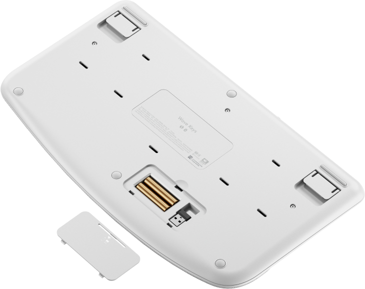 Logitech Ergo Series - Tastatur - mit gepolsterter Handgelenkauflage