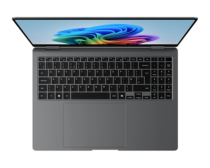 Samsung NP964Q Book5 Pro 360 16 Ultra5 16GB+512GB Gray B2B - 512 GB - 16 GB