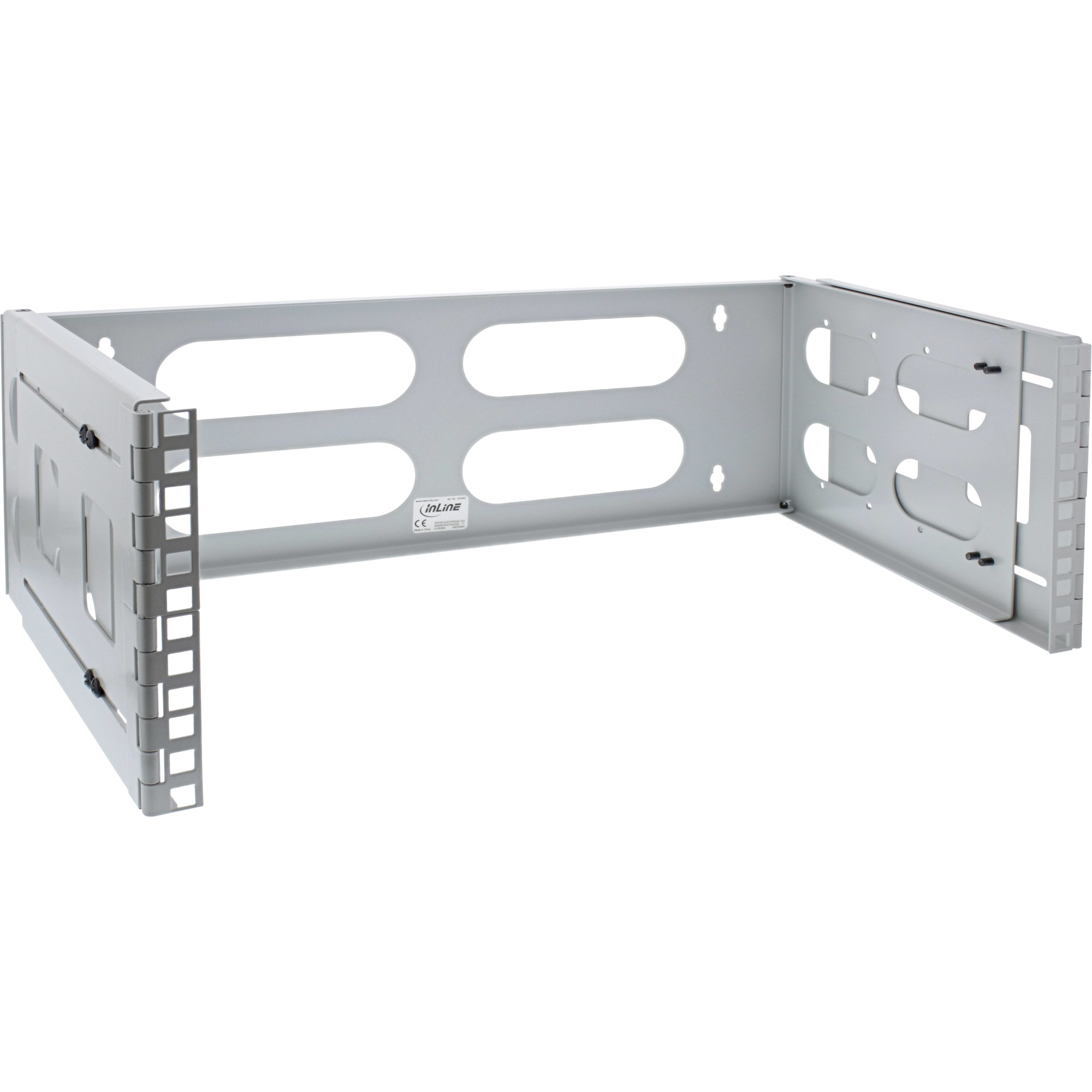 InLine 19104C �tag�re 4U Rack mont� sur le mur Gris