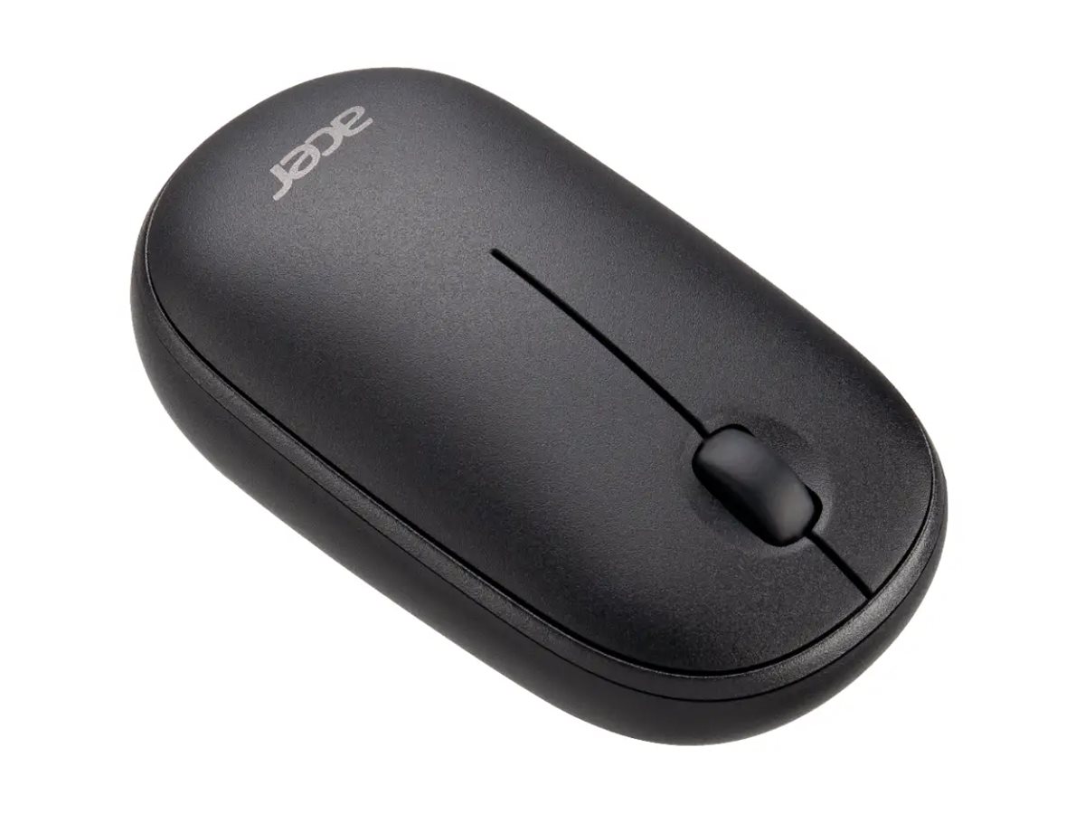 Acer AMR100 - Maus - Blase - optisch - 3 Tasten - kabellos - 2.4 GHz - kabelloser Empf�nger (USB)