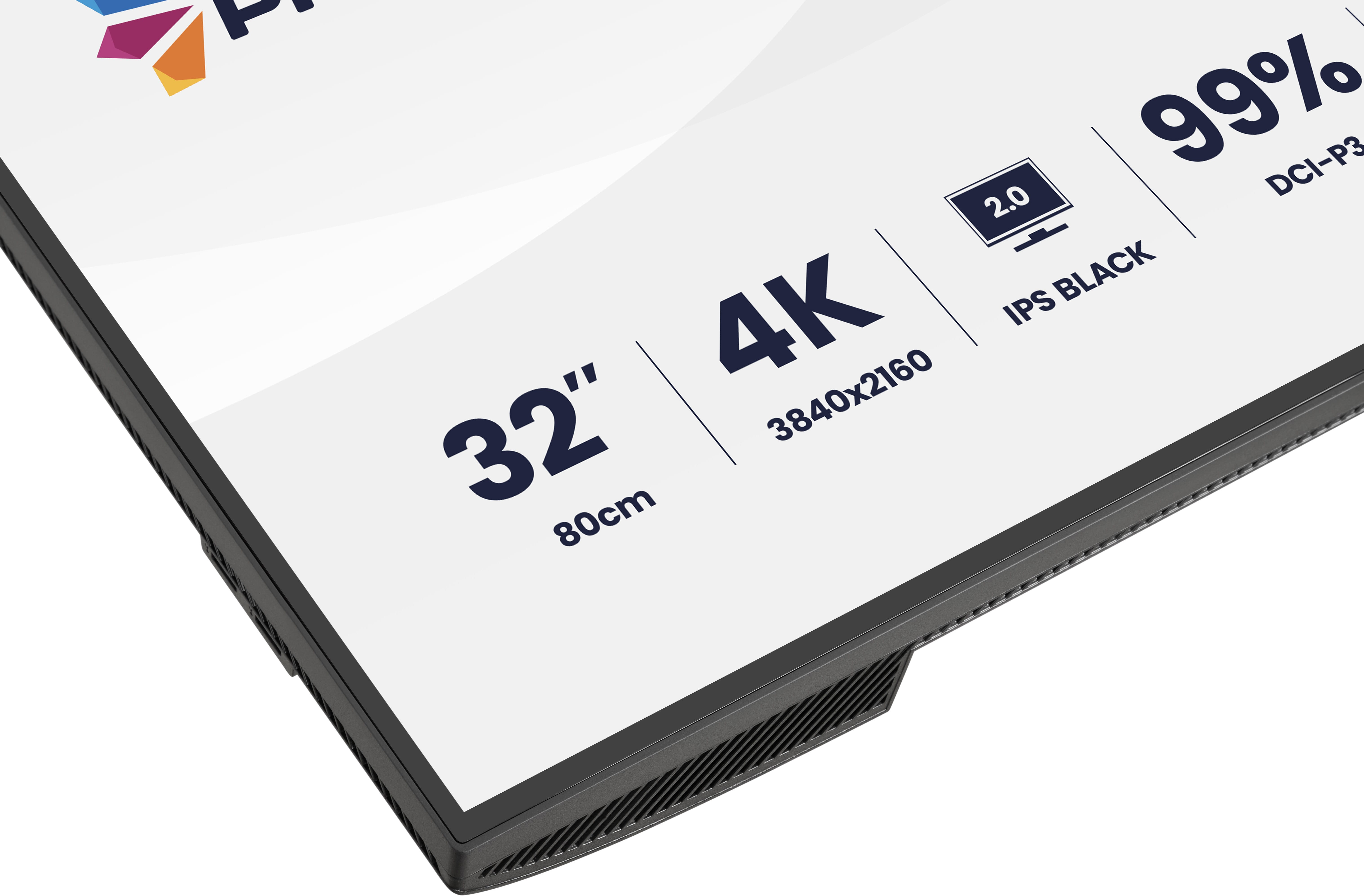 iiyama ProGraphic HB3201UHSNP-B1 �cran plat de PC 80 cm (31.5) 3840 x 2160 pixels 4K Ultra HD Noir