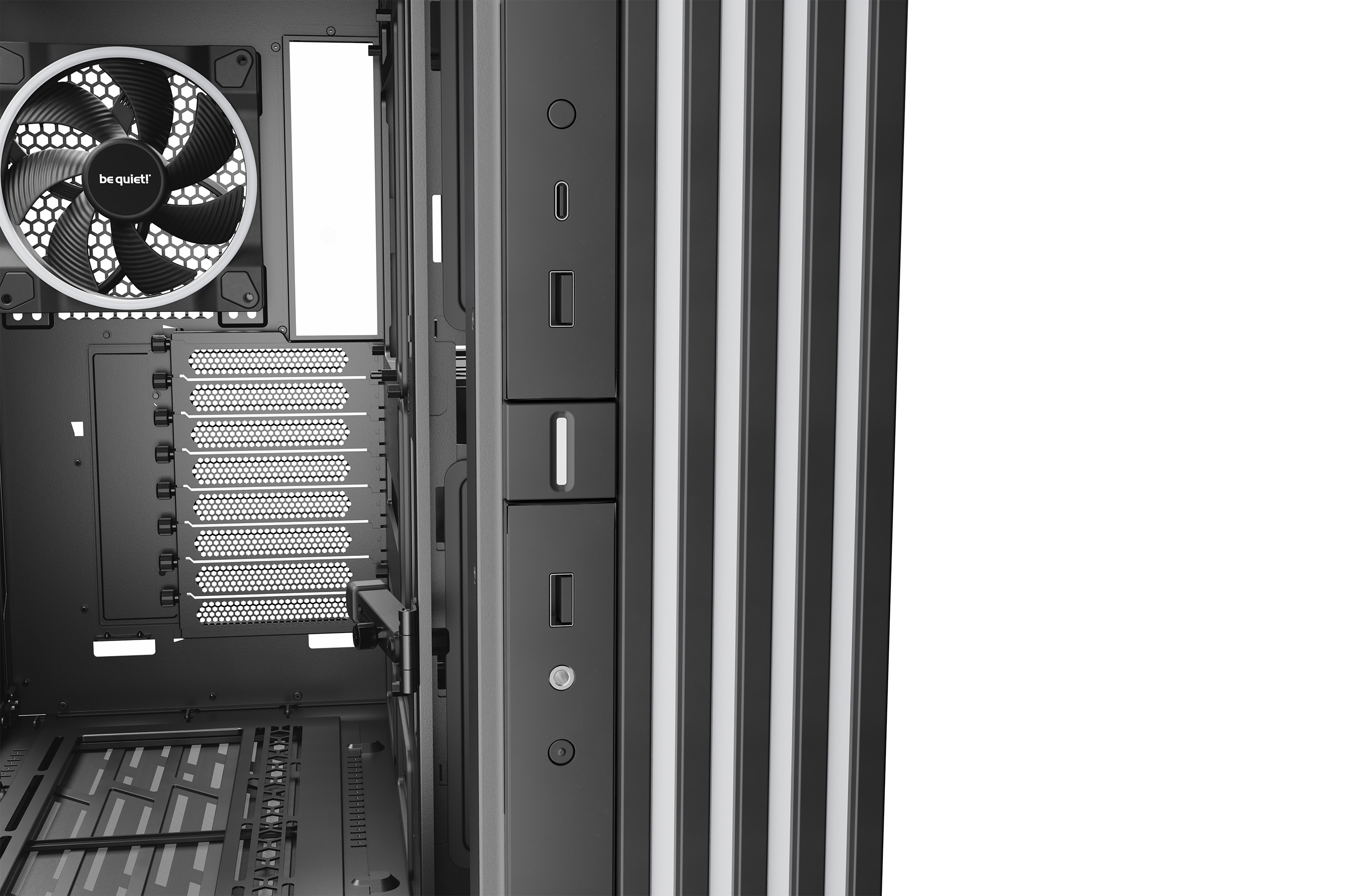 Be Quiet! Light Base 900 DX - FT - E-ATX - Seitenteil mit Fenster (Glas)