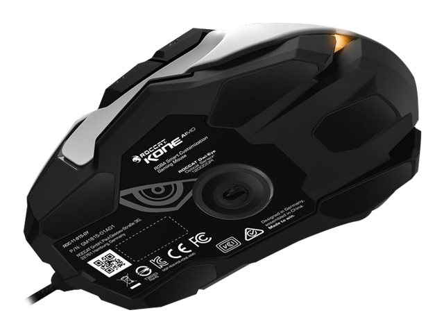 Roccat Kone Aimo RGBA Wired Gaming Mouse ROC-11-820-BK Black TESTED