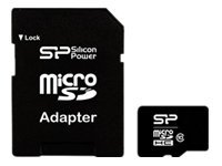 Silicon Power Flash-Speicherkarte (microSDHC/SD-Adapter