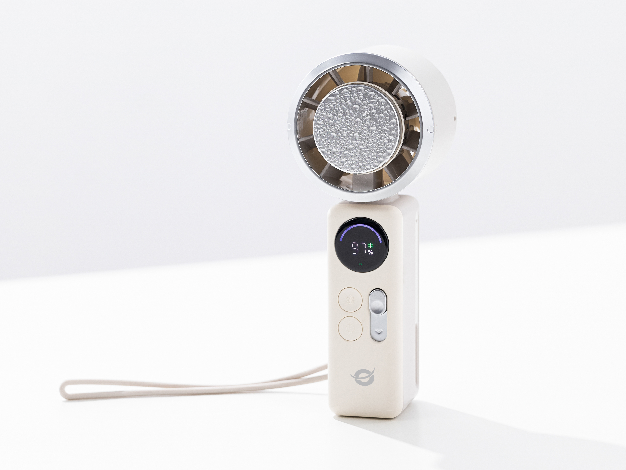 Conceptronic AERIVA03C nebulizzatore e ventilatore portatile personale Crema