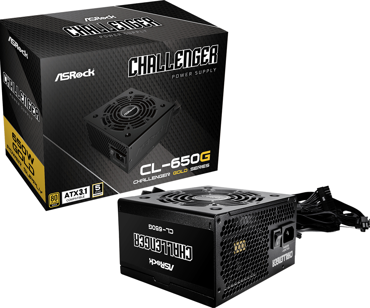 ASRock Challenger Cl-650G Netzteil - PC-/Server Netzteil - 650 W