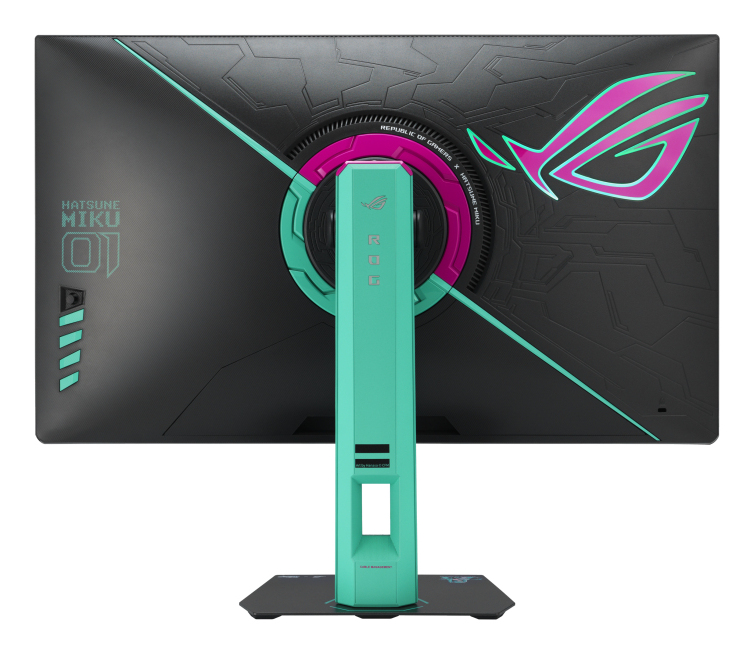 ASUS ROG Strix XG27ACMEG-G Hatsune Miku Edition computer monitor 68.6 cm (27) 2560 x 1440 pixels Wide Quad HD LCD Multicolour