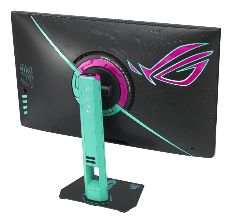 ASUS ROG Strix XG27ACMEG-G Hatsune Miku Edition computer monitor 68.6 cm (27) 2560 x 1440 pixels Wide Quad HD LCD Multicolour