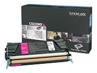 Lexmark Magenta Toner Cartridge for C52x Cartouche de toner Original