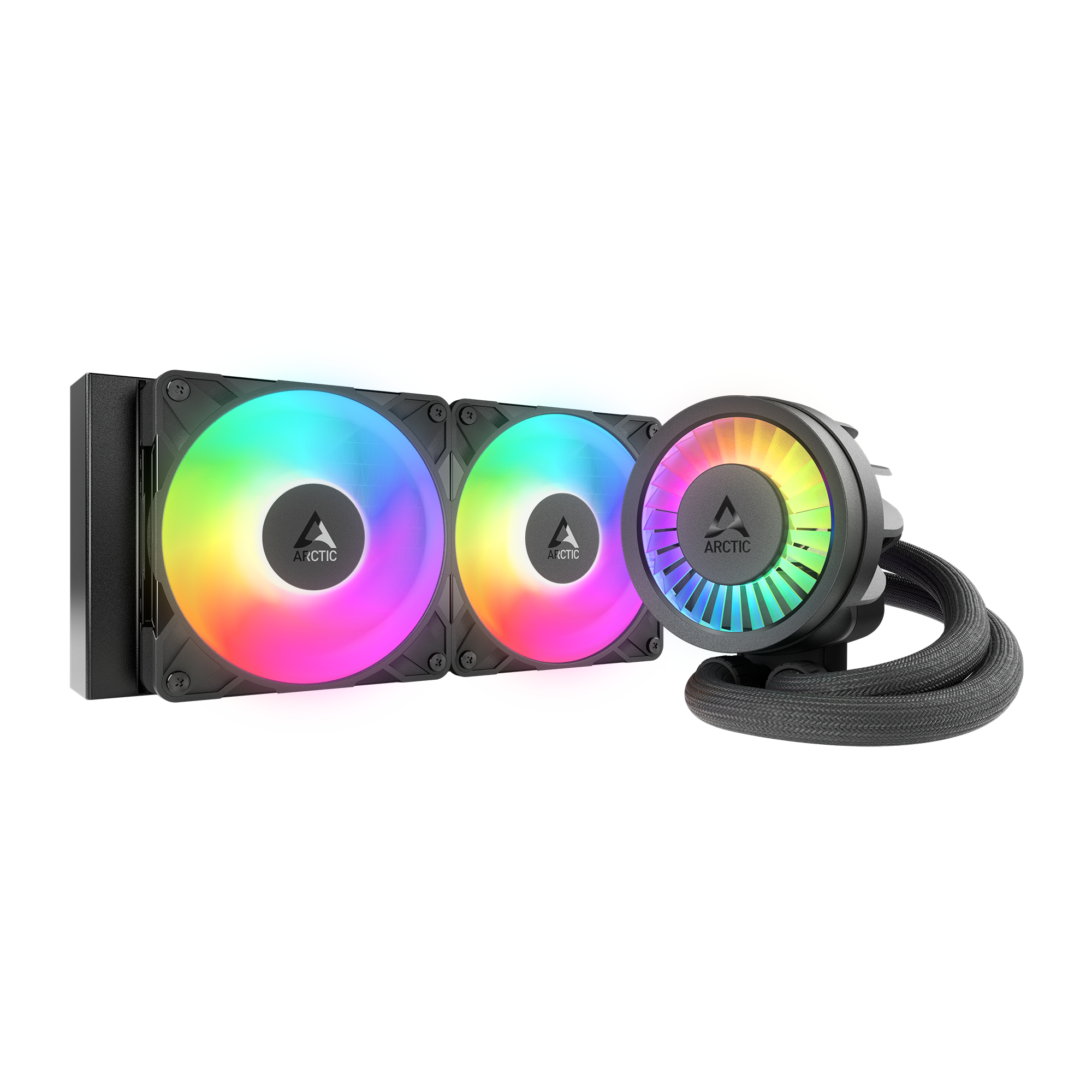 ARCTIC Liquid Freezer III Pro 240 A-RGB Procesador Sistema de refrigeracin lquida todo en uno 12 cm Negro, Blanco 1 pieza(s)