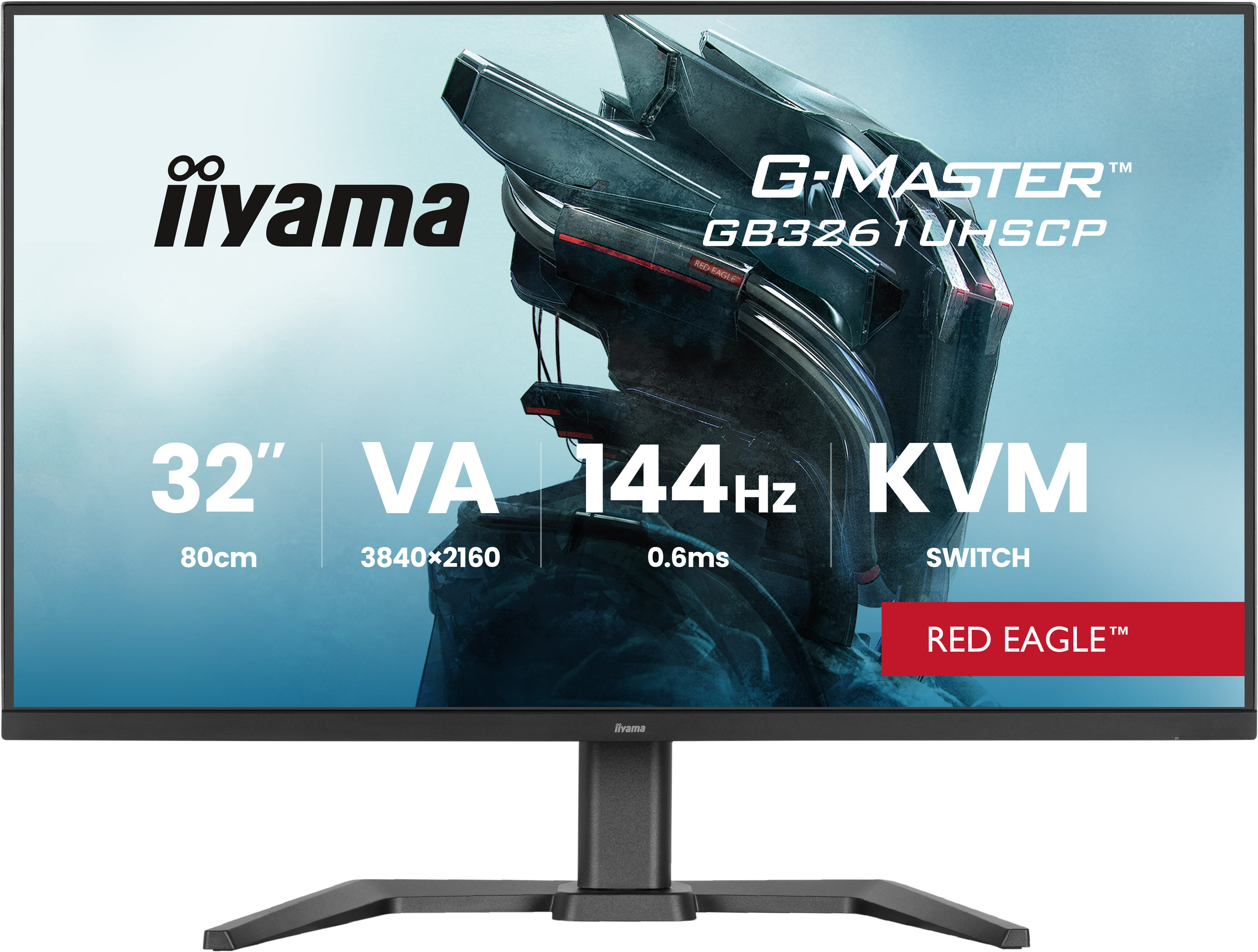 Iiyama LCD 4K UHD Business/Gaming - Flachbildschirm (TFT/LCD) - 32