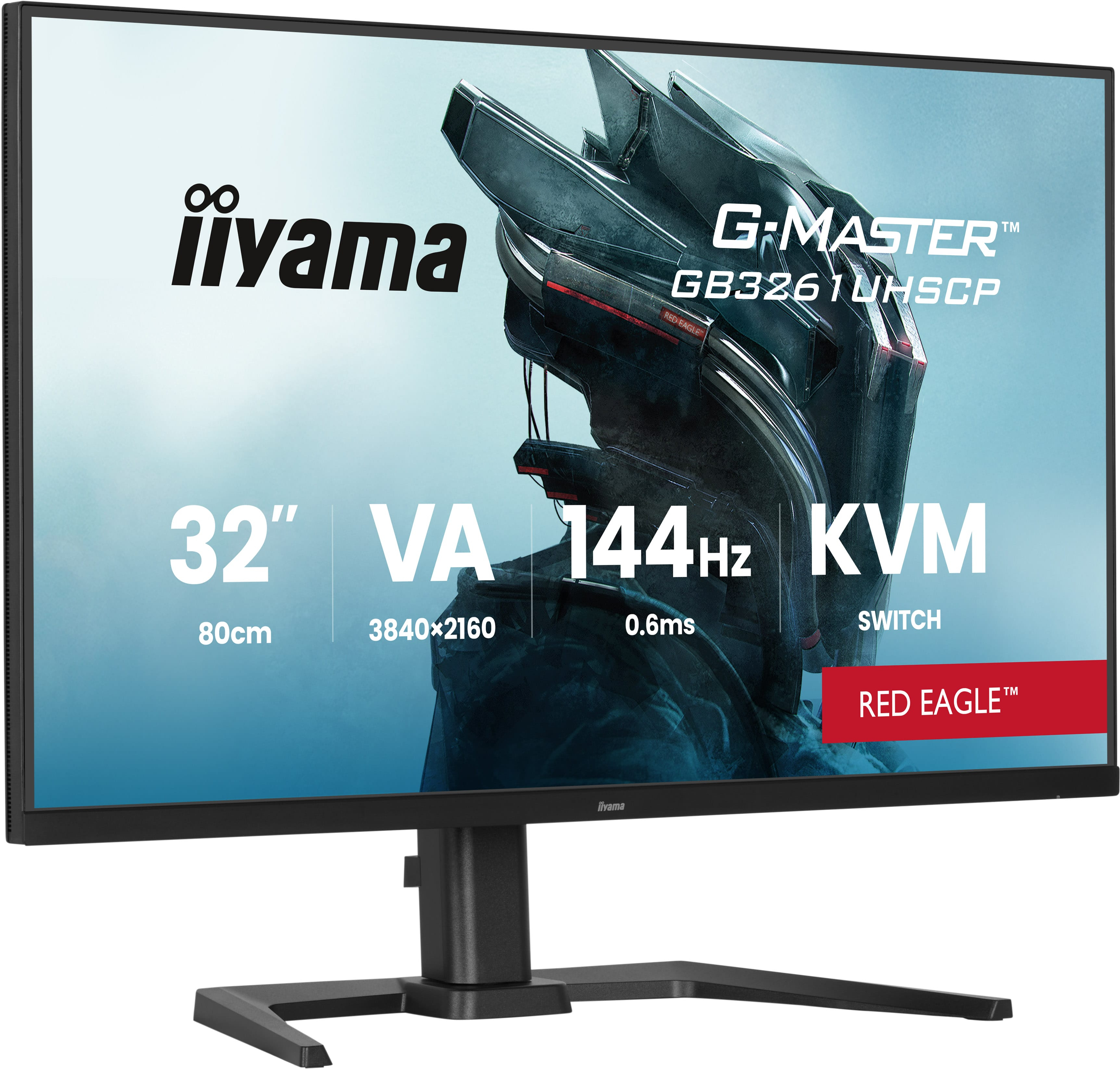 Iiyama LCD 4K UHD Business/Gaming - Flachbildschirm (TFT/LCD) - 32