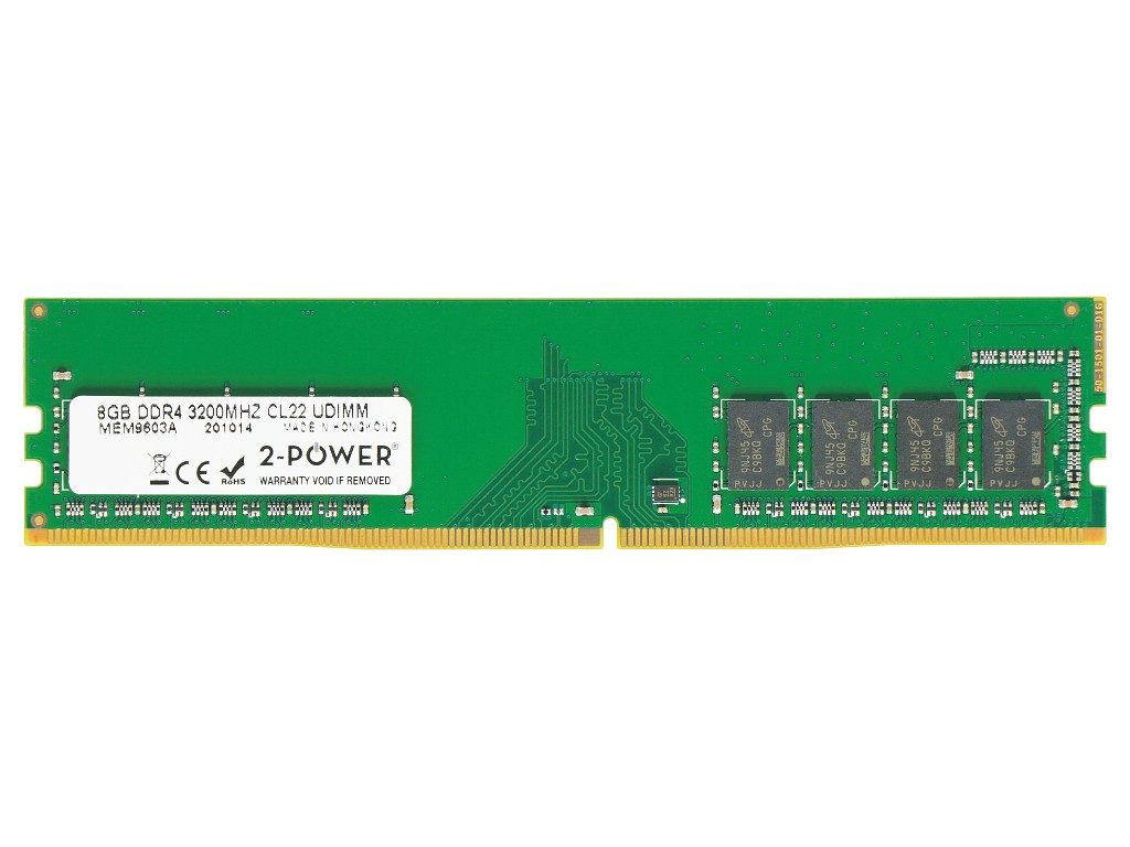 2-Power 2P-NTBSD4P32SP-08 memoria 8 GB 1 x 8 GB DDR4