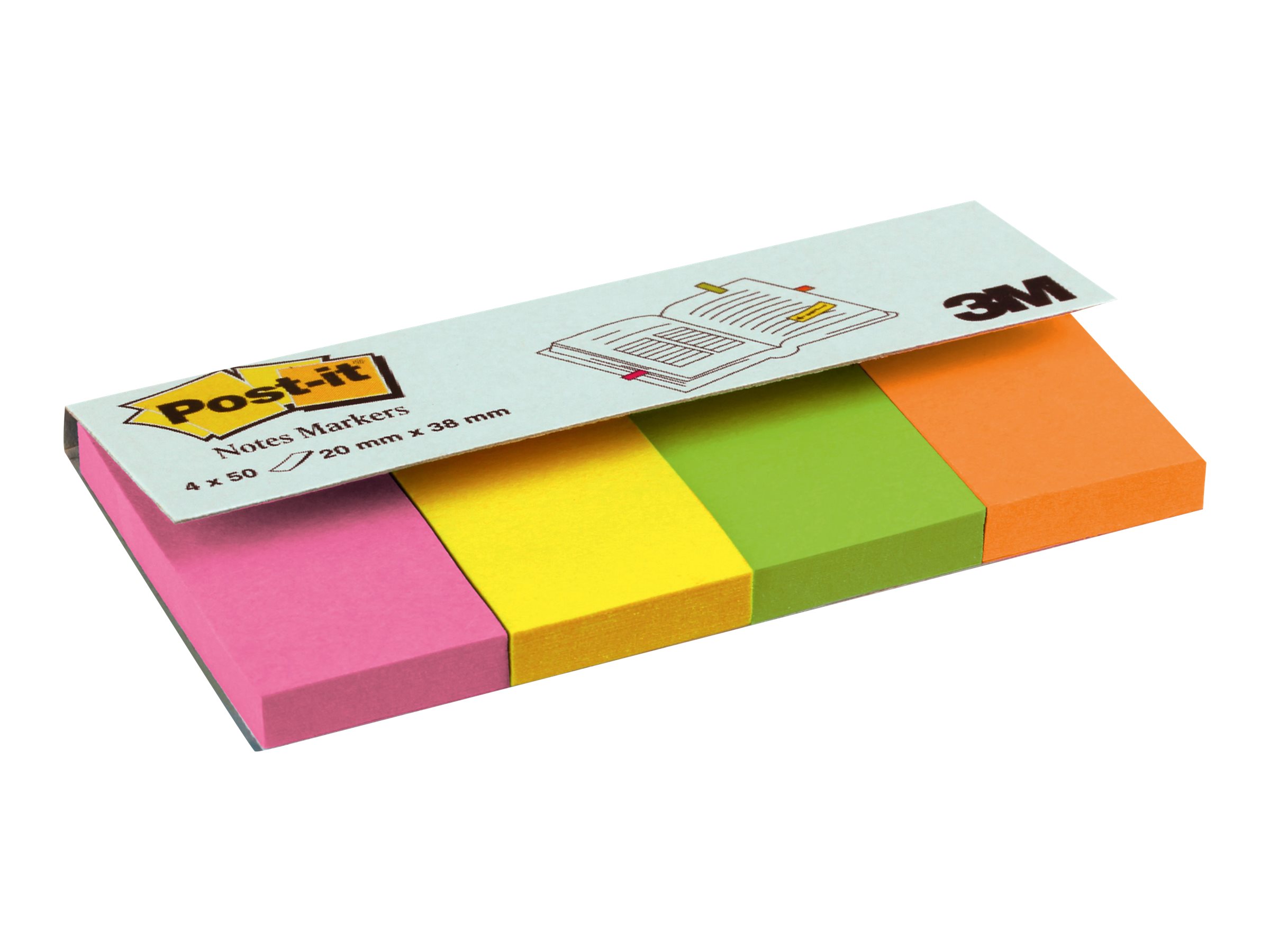 3M Page Marker neon 670-4N