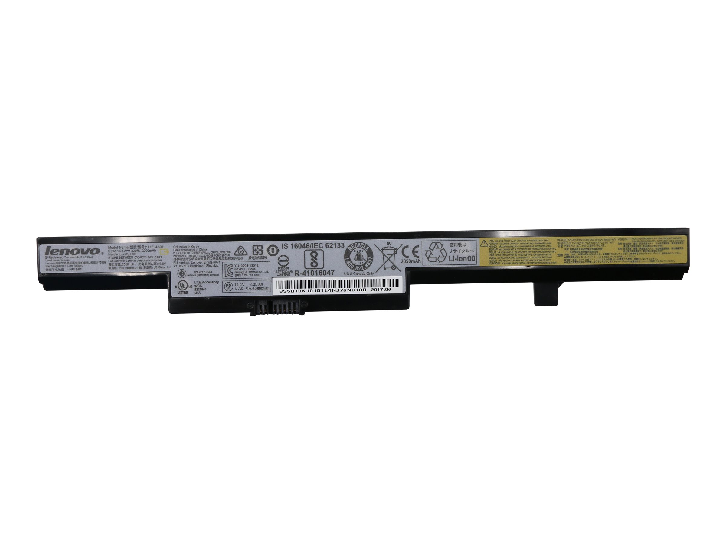 Lenovo Battery 32 WH 4 Cell 5B10K10151 Battery - Batterie - 2.200 mAh