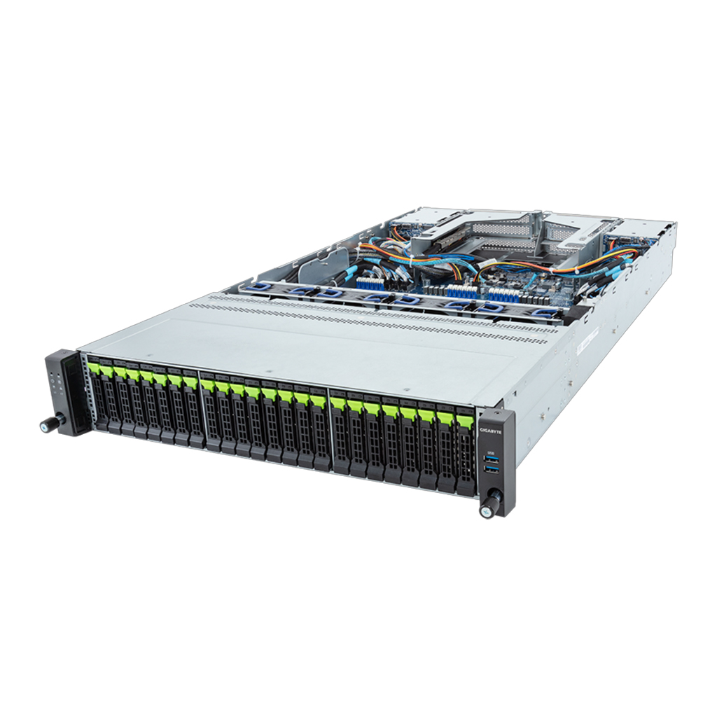 Gigabyte Server R283-Z96-ACJ1 rev. 3.x Rack SP5 6NR283Z96DR000ACJ1 - Server - AMD EPYC
