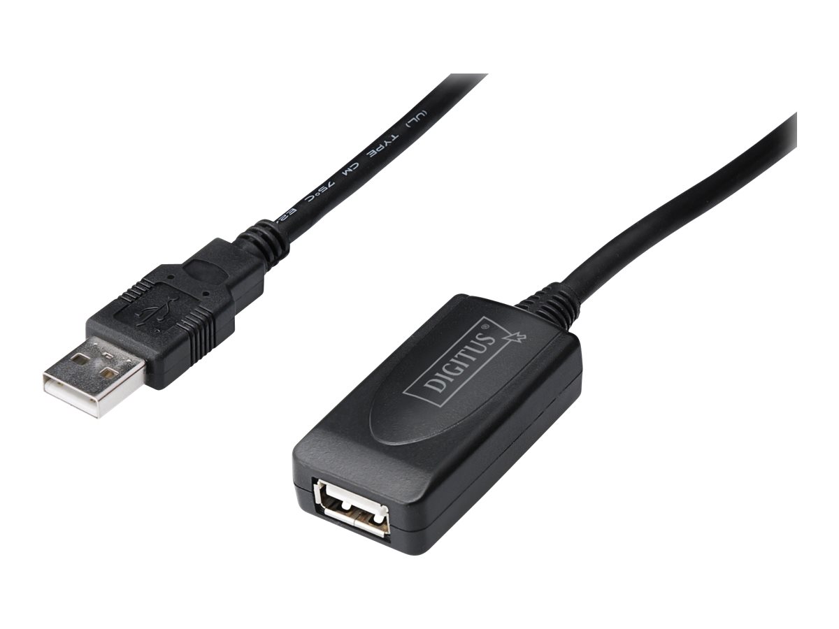 Digitus Cble rpteur USB 2.0 , 25 m
