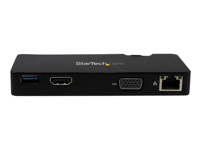 StarTech.com Replicador de Puertos USB 3.0 de Viajes con HDMI o VGA - Docking Station para Porttil