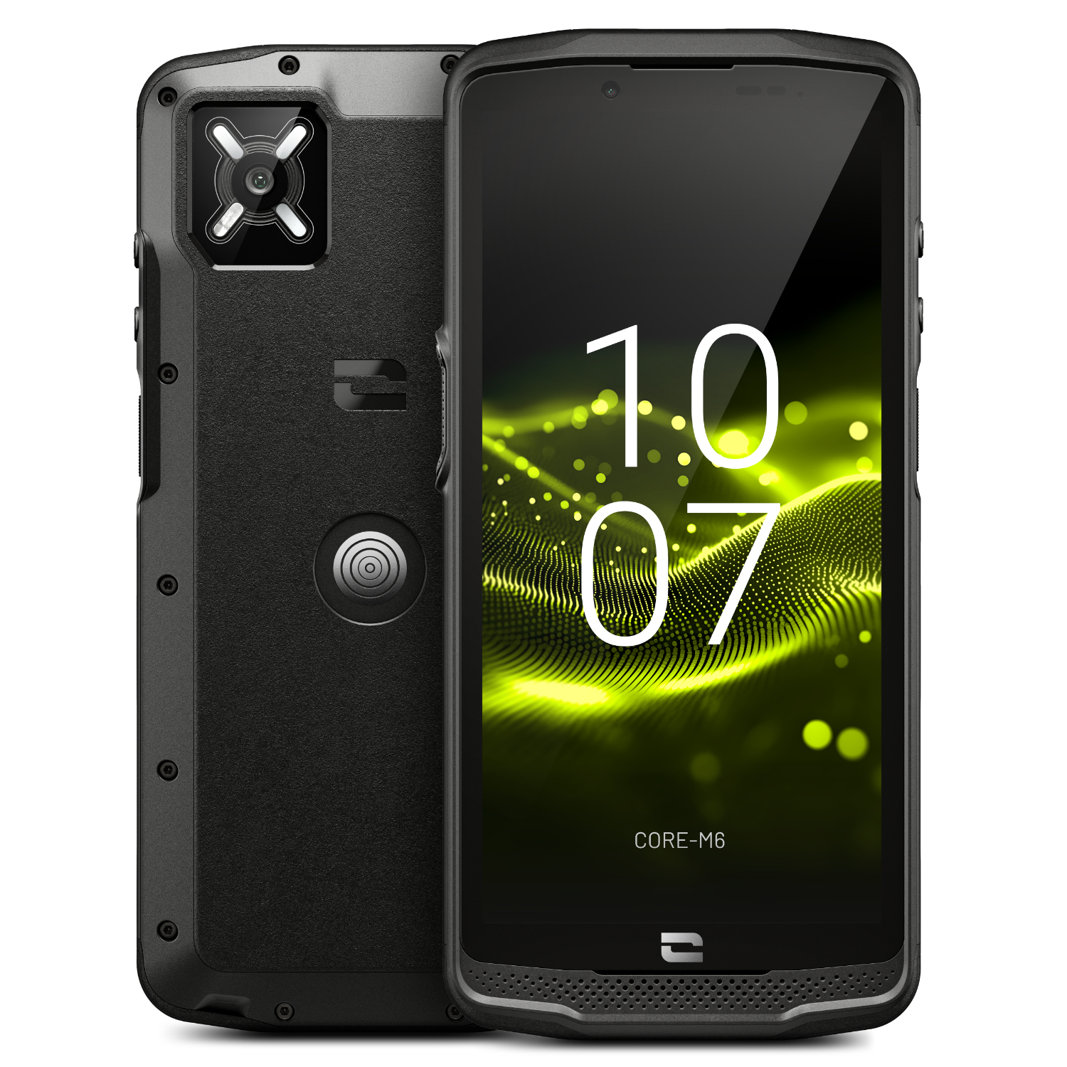 Crosscall Core M6 Schwarz EEK A - G Outdoor Smartphone - Smartphone - 128 GB