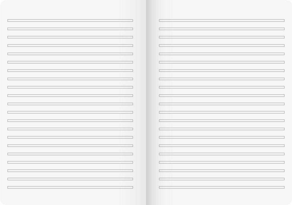 Brunnen Schulheft A4/3 3.Schuljahr Young- Vivendi 16Blatt 21 Liniensysteme - B�rokleinmaterial - A4