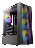Antec AX27 RGB Elite Mid Tower Gaming Bl - Midi/Minitower