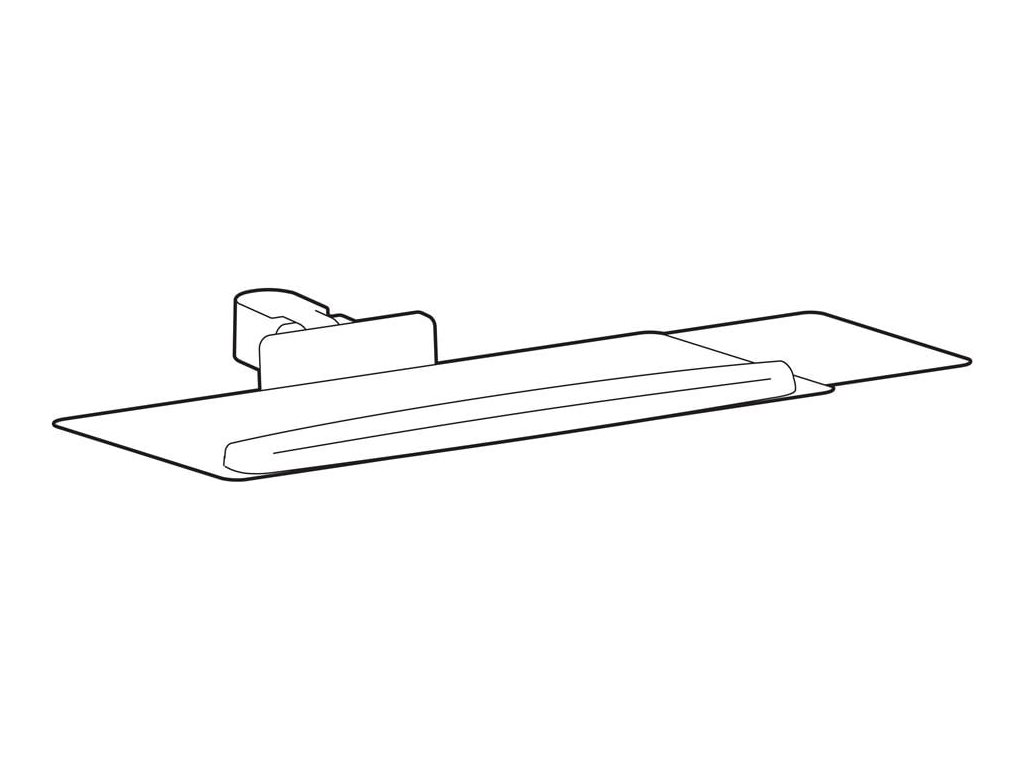 Ergotron LX Pro - Befestigungskit (Tastaturdrehpunkt, Tastatur-Tablett, Mausablage zum Herausziehen, Handgelenkkissen)