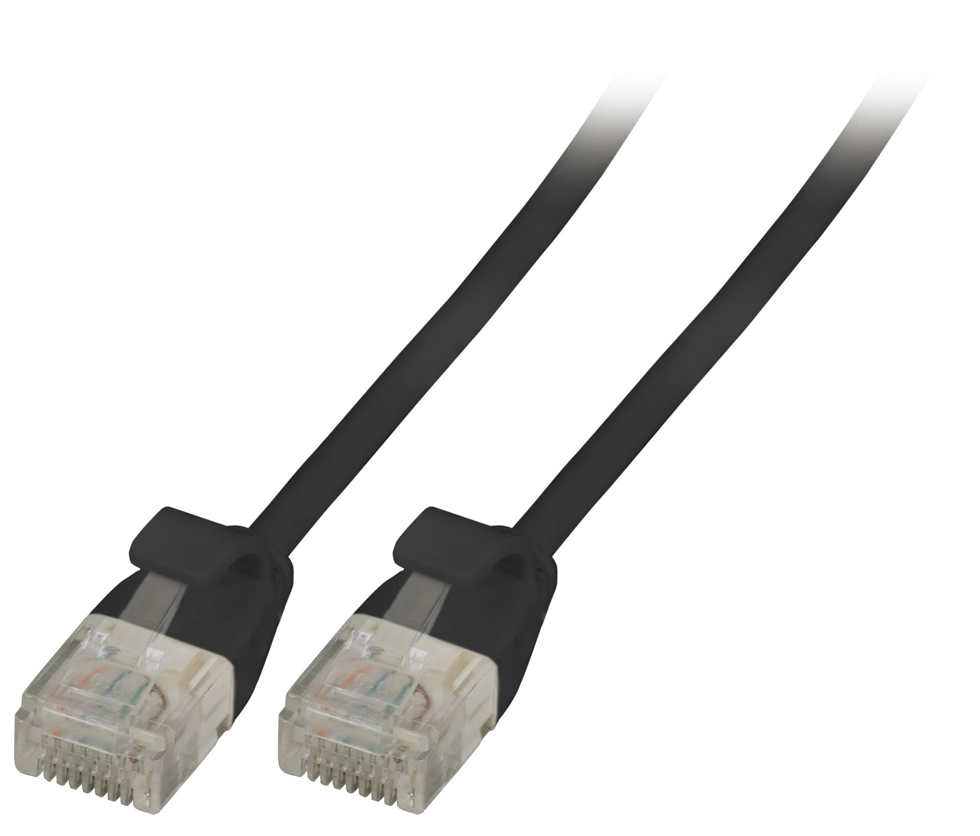 EFB Elektronik RJ45 Patchkabel U/UTP Cat.6A Rohkabel TPE 3.6mm ultraflex 1.5m ws - Kabel - Netzwerk