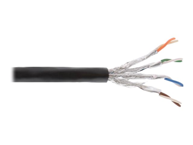 InLine 70500P cble de rseau Noir 500 m Cat7a S/FTP (S-STP)