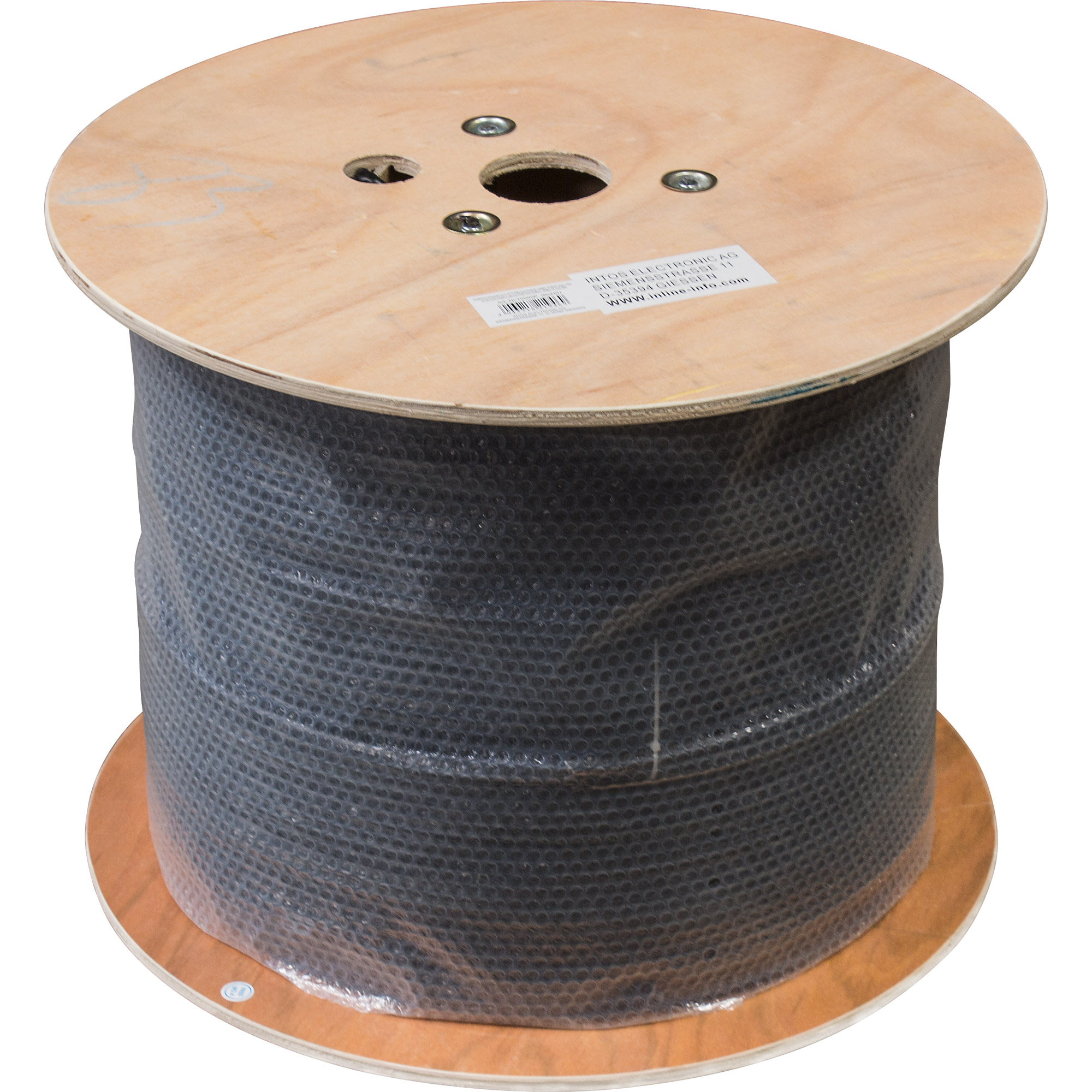 InLine 70500P cble de rseau Noir 500 m Cat7a S/FTP (S-STP)