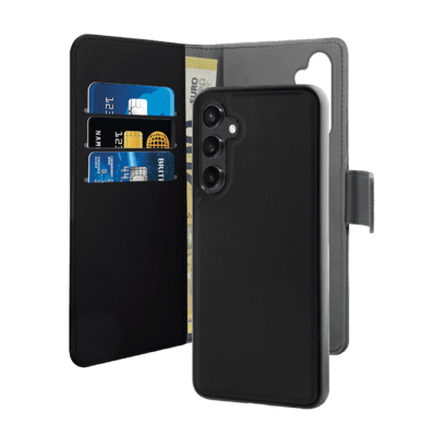 SBS Puro Eco-Leder Wallet Galaxy A35 schwarz