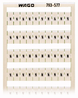WAGO WMB-Bezeichnungskarte 793-577 Aufdruck W N 100X