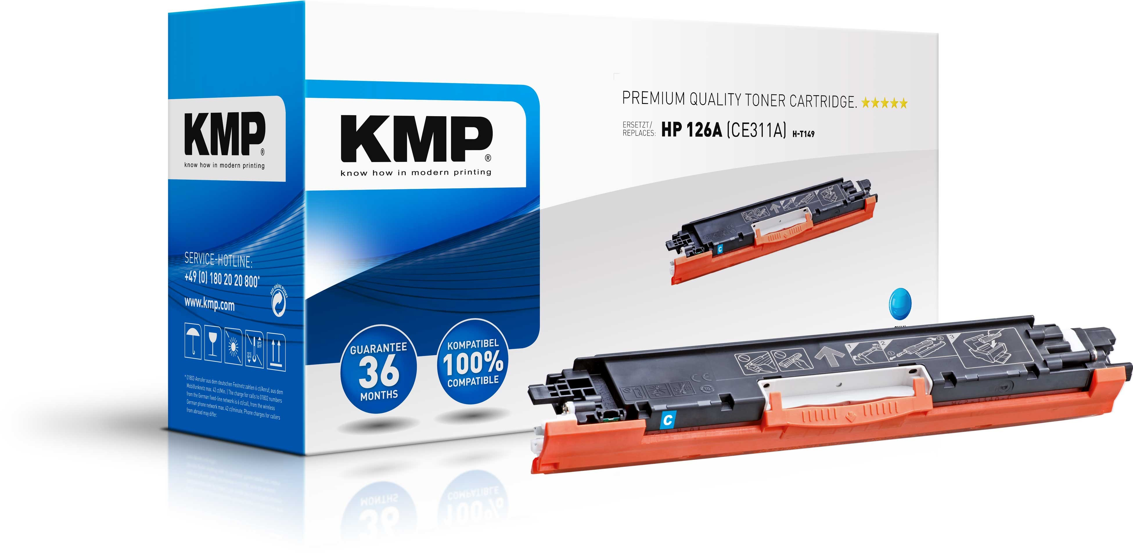 KMP H-T149 - 1000 Seiten - Cyan - 1 Stck(e)