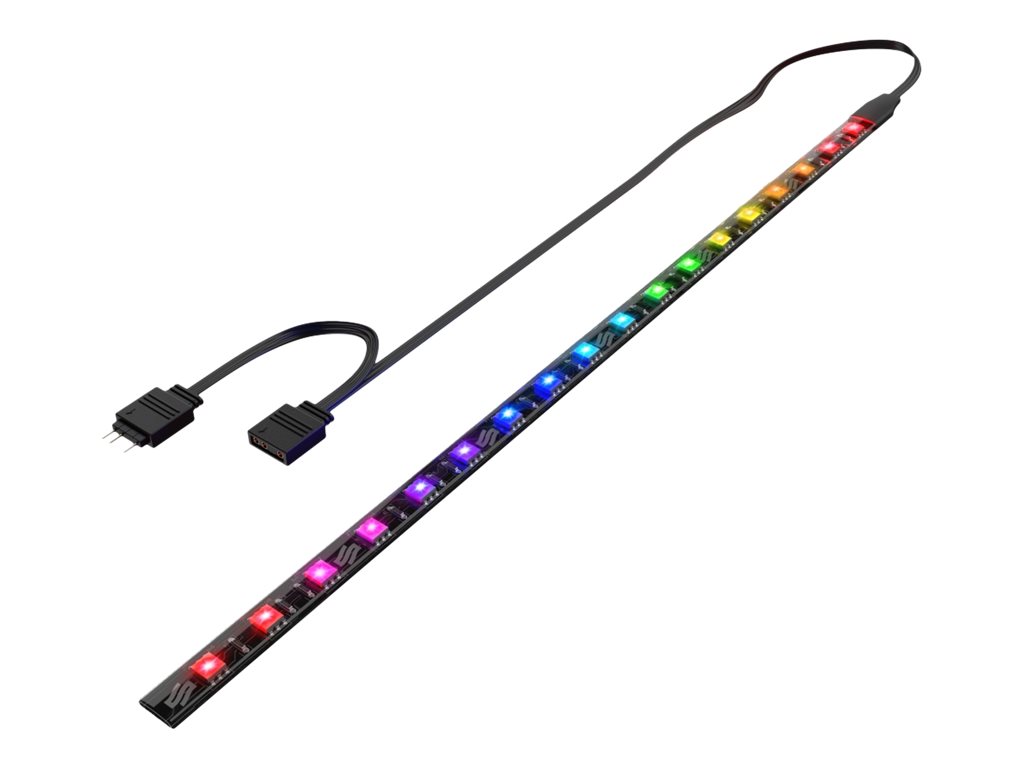 SilentiumPC Systemgehusebeleuchtung (LED) - 30 cm (Packung mit 2)