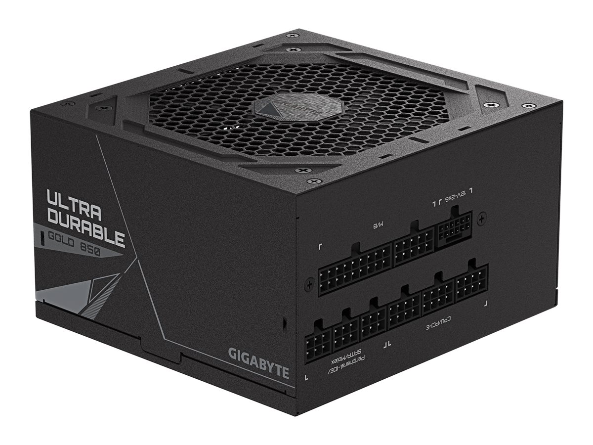 GIGABYTE UD850GM PG5 V2 Fuente de Alimentaci�n PCIe Gen 5.1, 80 PLUS Gold, Dise�o completamente modular, Ventilador de 120 mm, Compatible con ATX 3.1, Enchufe EU