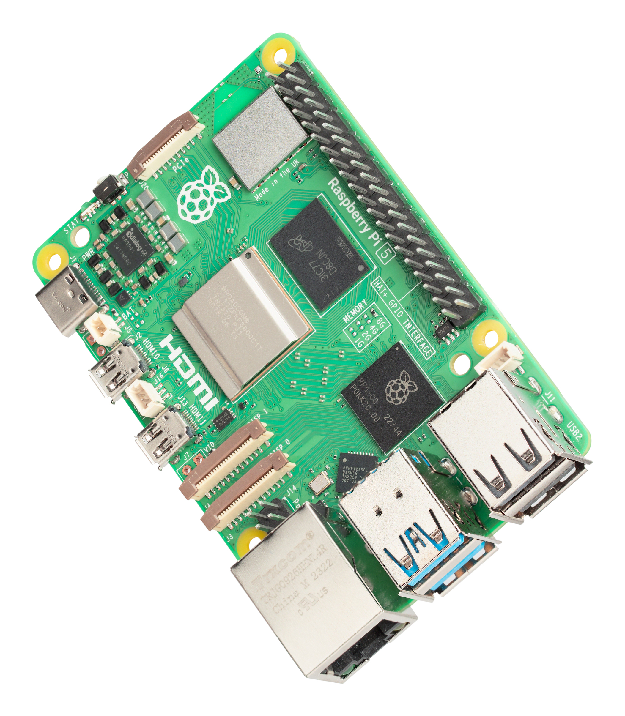 Raspberry Pi Pi 5 Model B - Einplatinenrechner