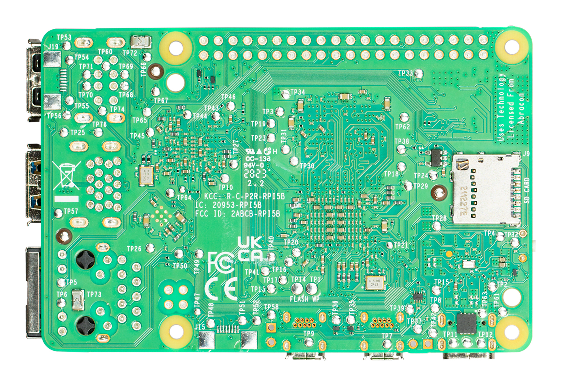 Raspberry Pi Pi 5 Model B - Einplatinenrechner