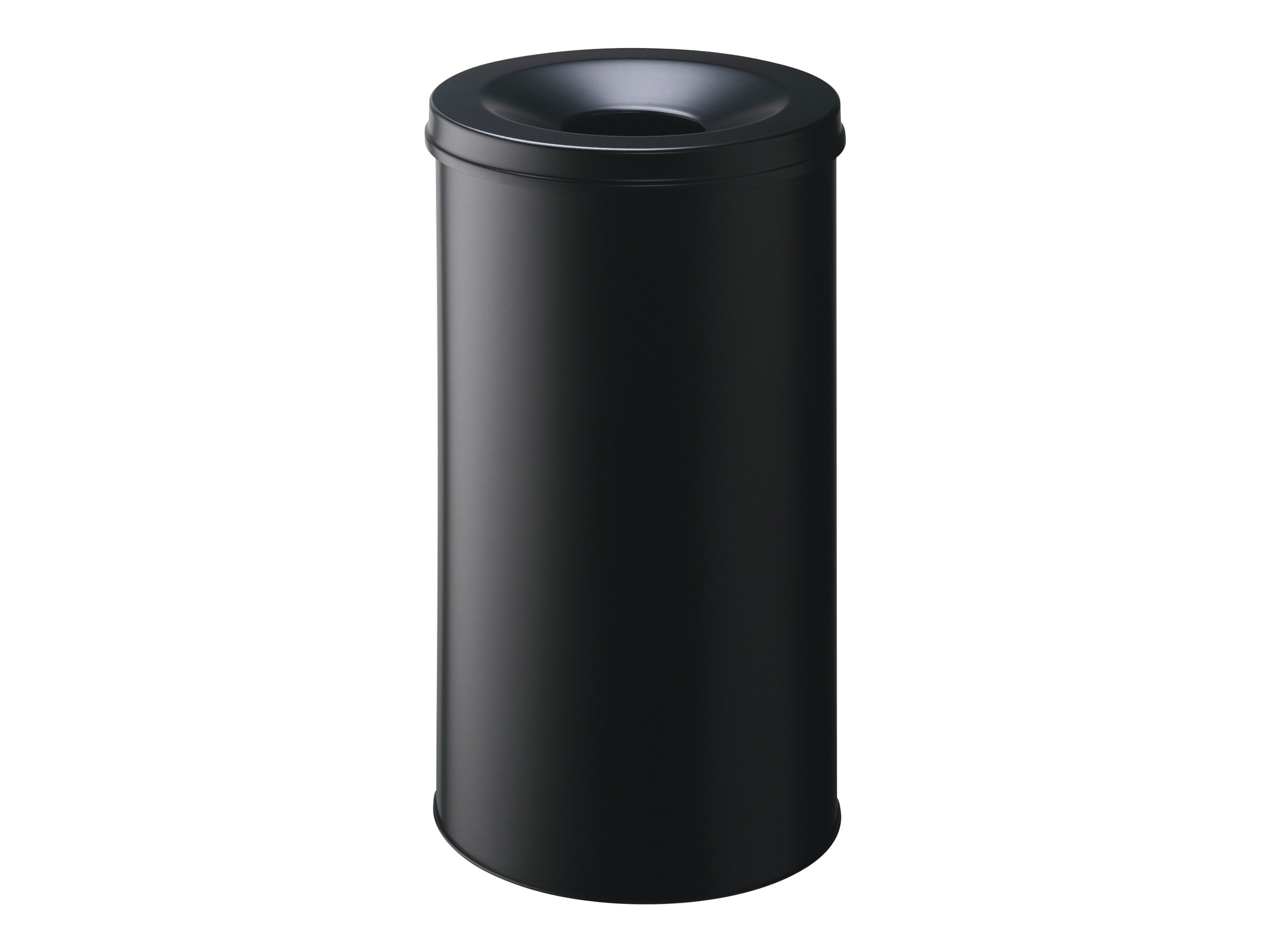 Durable Mlleimer - rund - 60 L - Stahl - Schwarz