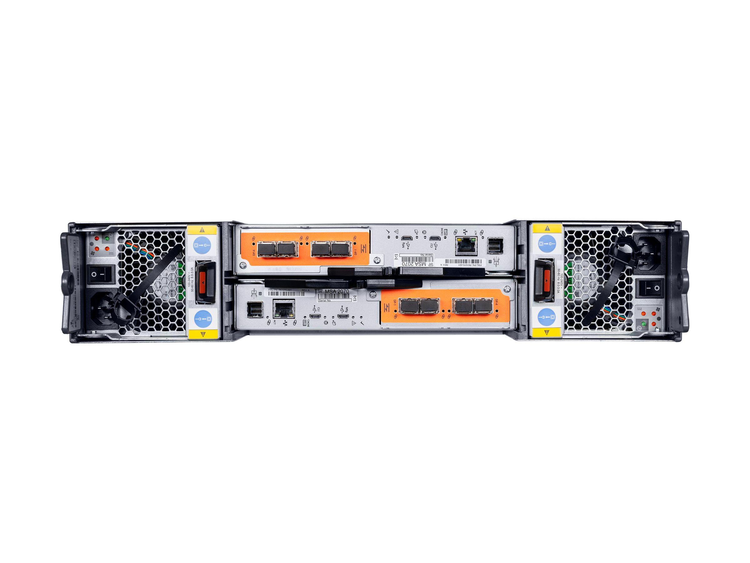 HPE Modular Smart Array 2070 16Gb Fibre Channel SFF Storage - 7th Generation - Solid State Drive Array - 23 TB - 24 Sch�chte (SAS-3)