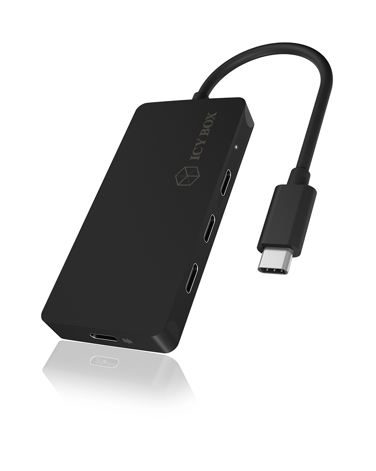 ICY BOX IB-HUB1429-CPD - Hub - 4 x USB-C - Desktop