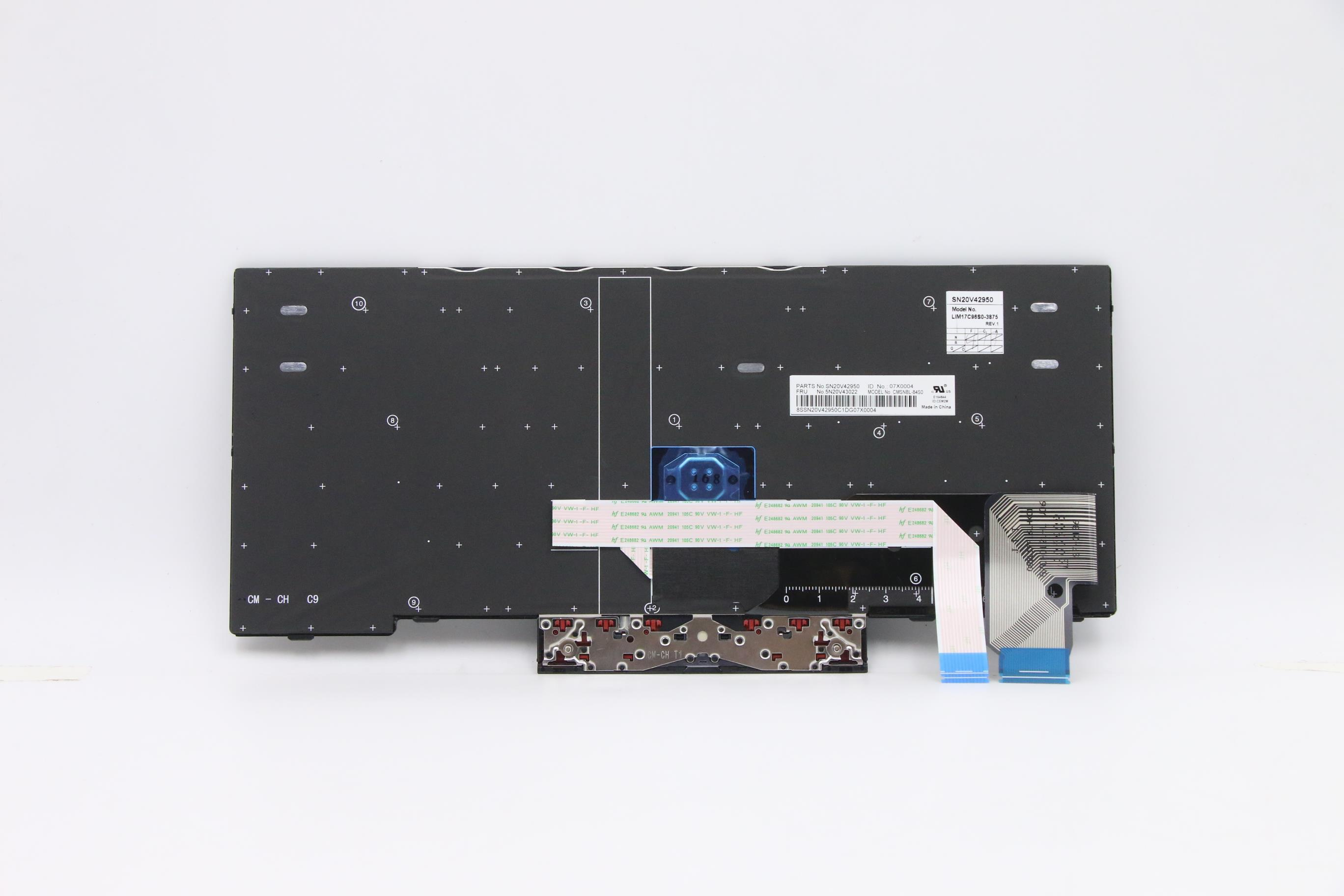 Lenovo 5N20V43206 - Tastatur - Tastatur mit Hintergrundbeleuchtung - Lenovo - ThinkPad X13 Gen 1