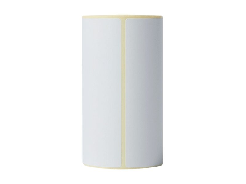 Brother BDE-1J152102-058 printer label White Self-adhesive printer label