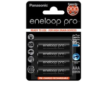 Panasonic eneloop pro BK-4HCCE/4BE - Batterie 4 x AAA - NiMH - (wiederaufladbar)