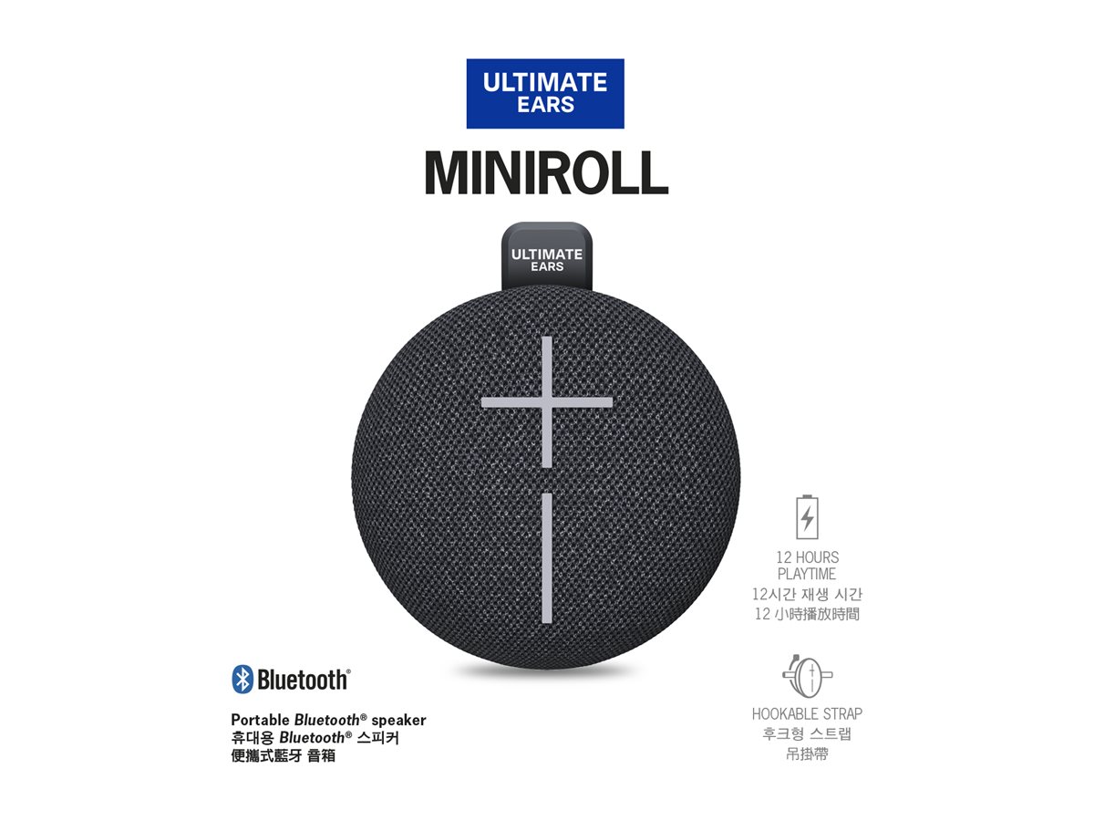 Logitech MINIROLL - Lautsprecher - tragbar