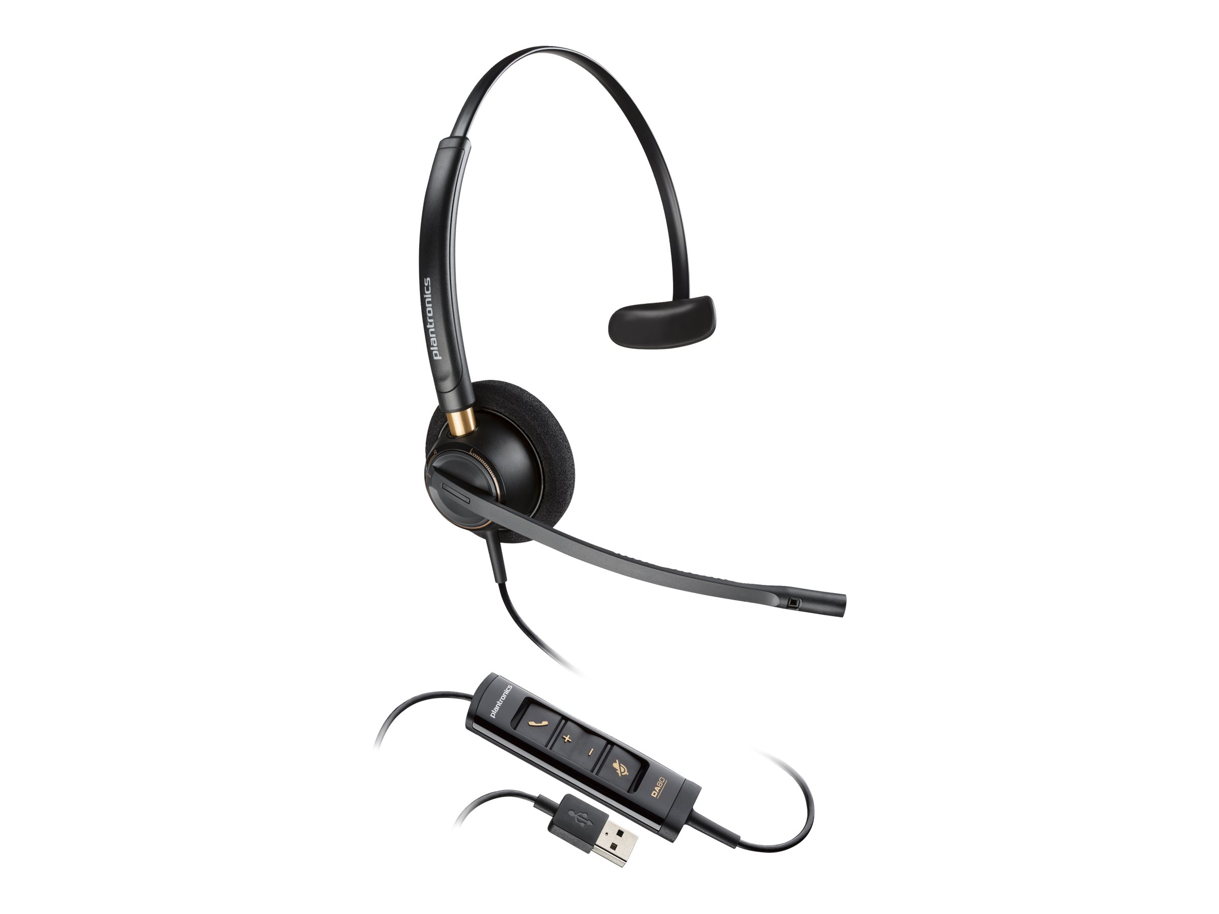 POLY Cuffie mono USB-A EncorePro 515-M certificate Microsoft Teams