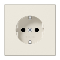 JUNG LS 1520 KI presa energia CEE 7/3 Avorio